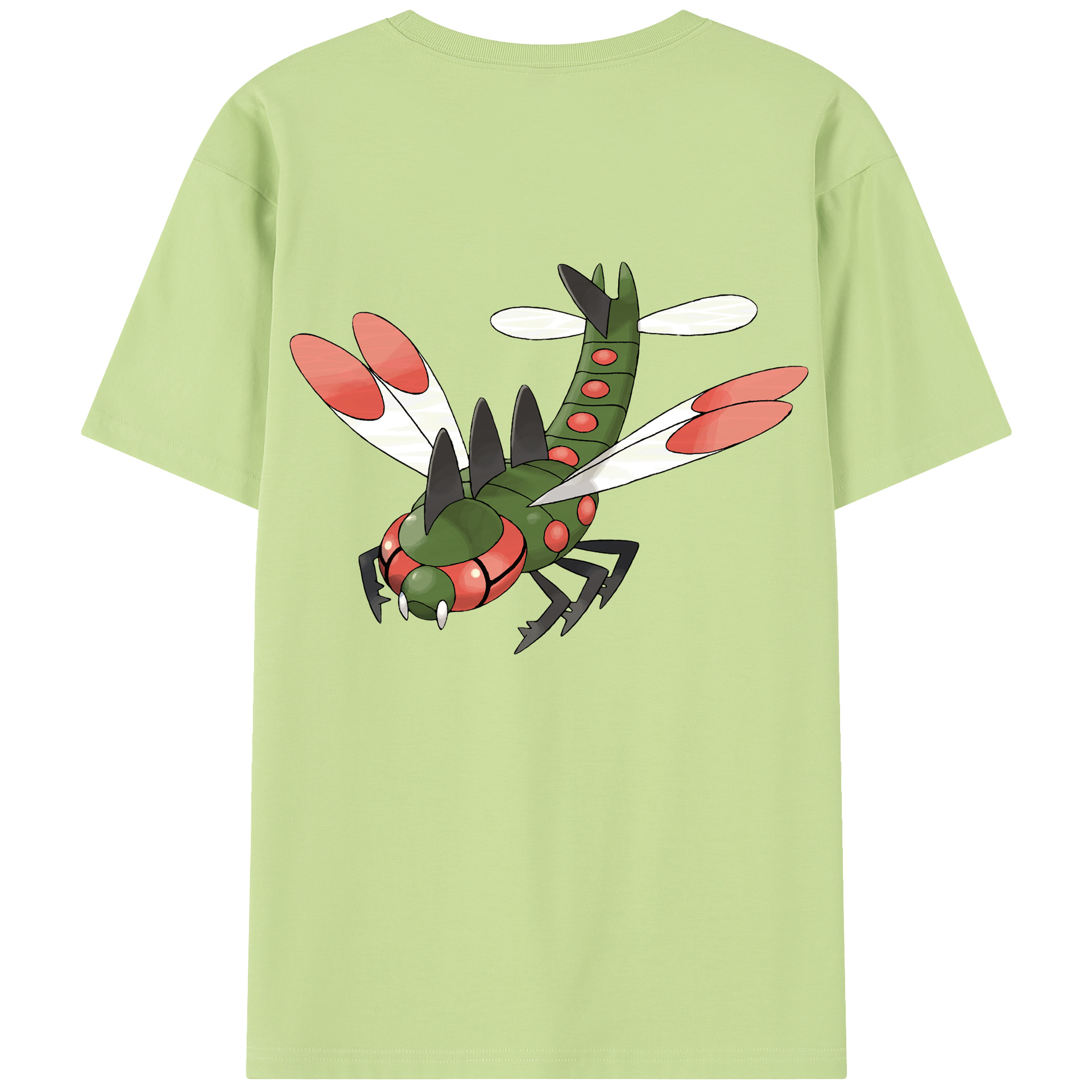 （画像用） ポケットモンスター Pokémon 綿100％半袖Tシャツ（背面プリント）